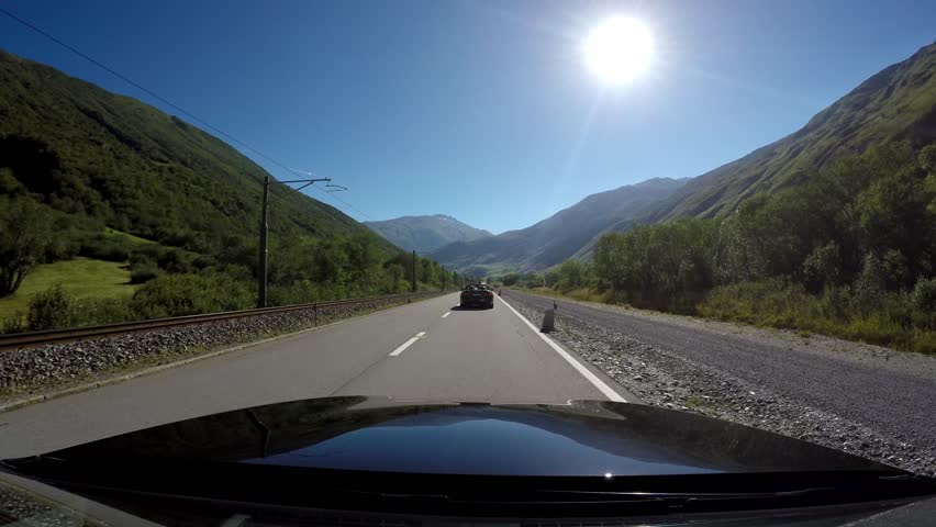 رانندگی در اتوبان سوئیس