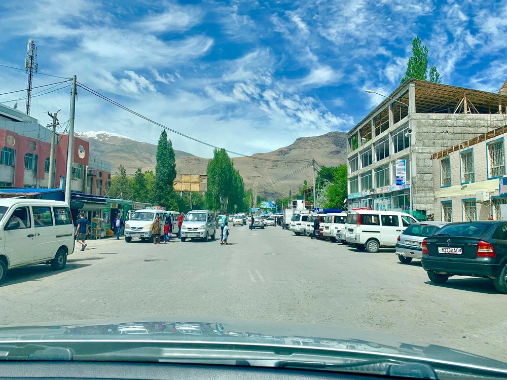 رانندگی در شهر های  تاجیکستان