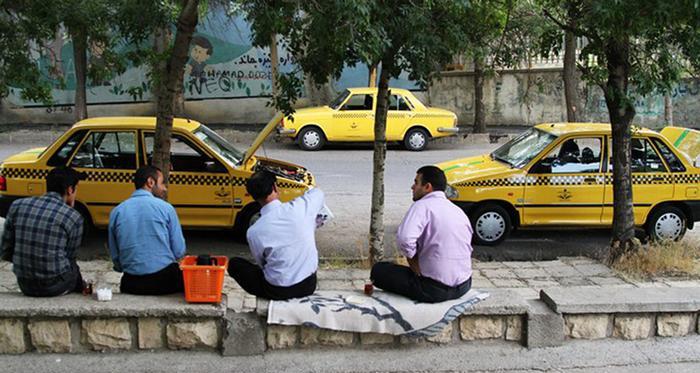 درآمد مسافر کشی در تهران