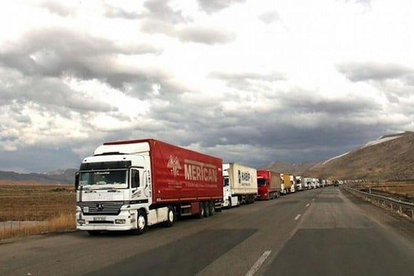 درآمد راننده تریلی در ایران