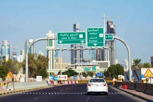 جریمه رانندگی در کویت