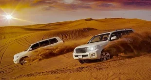 رانندگی کردن در جاده شنی و کویری