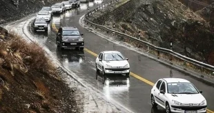 ترافیک در جاده هراز