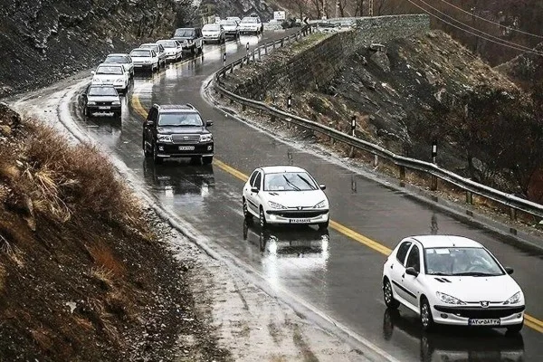 ترافیک در جاده هراز