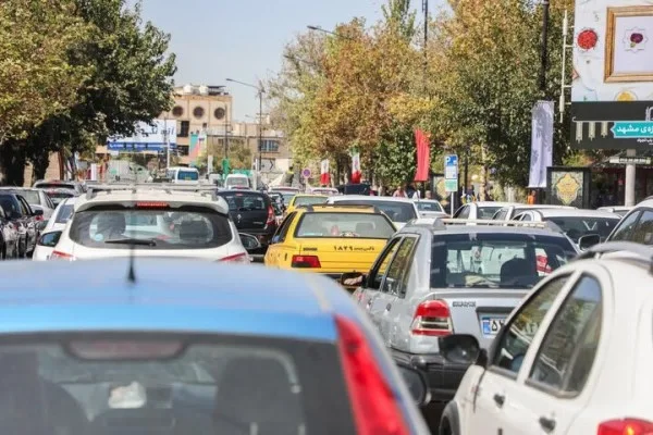 ترافیک در شهر مشهد