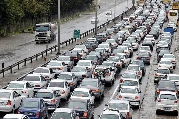 ترافیک در جاده های استان زنجان