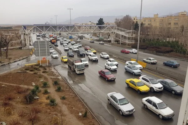 ترافیک در جاده های استان زنجان