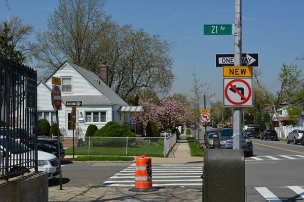 تابلو گردش به چپ ممنوع