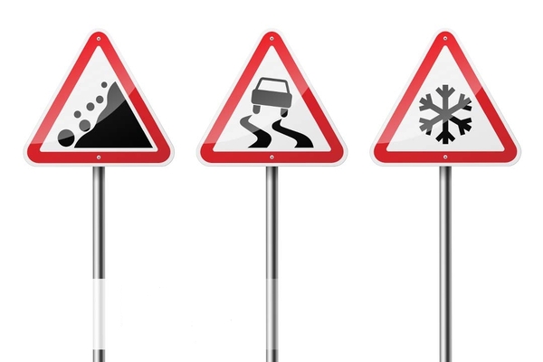 تابلو های هشدار دهنده