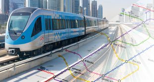 نقشه مترو دبی