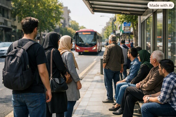 حمل و نقل عمومی در تهران