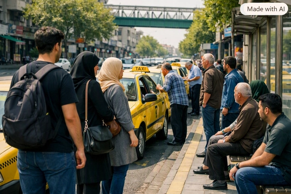 حمل و نقل عمومی در تهران