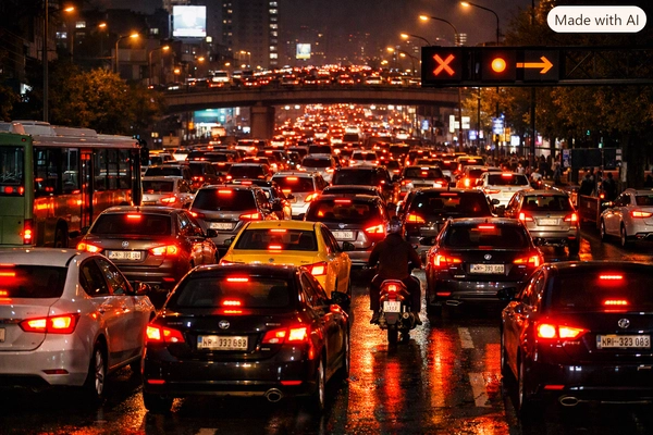 تصادف زنجیره ای