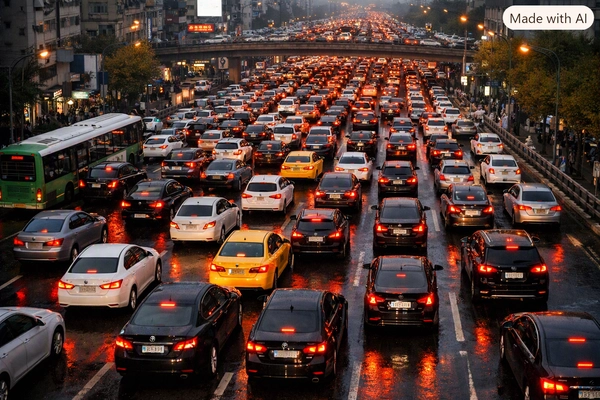 تصادف زنجیره ای