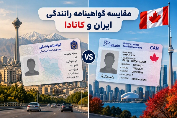 گواهینامه ایران یا کانادا