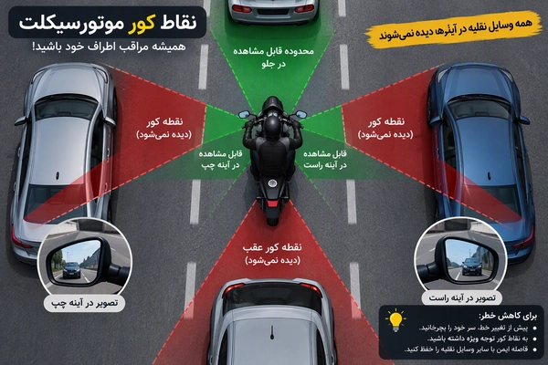 نقاط کور موتور
